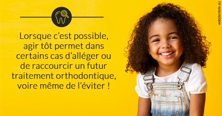 https://www.centre-dentaire-archereau-paris19.fr/L'orthodontie précoce 2