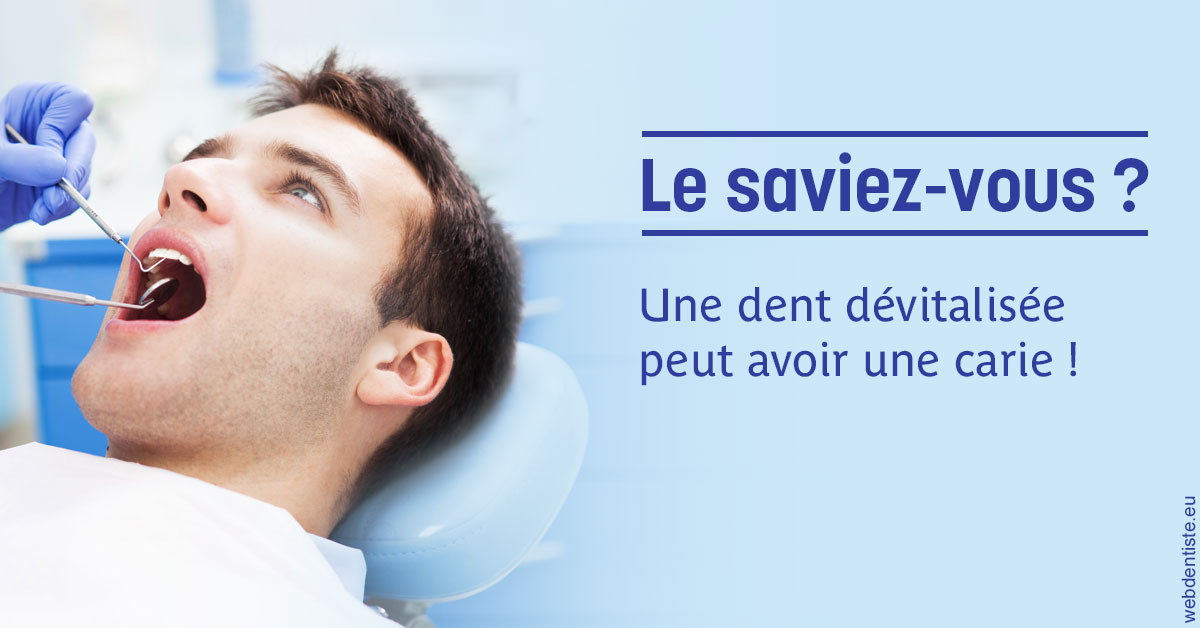 https://www.centre-dentaire-archereau-paris19.fr/Dent dévitalisée et carie 2